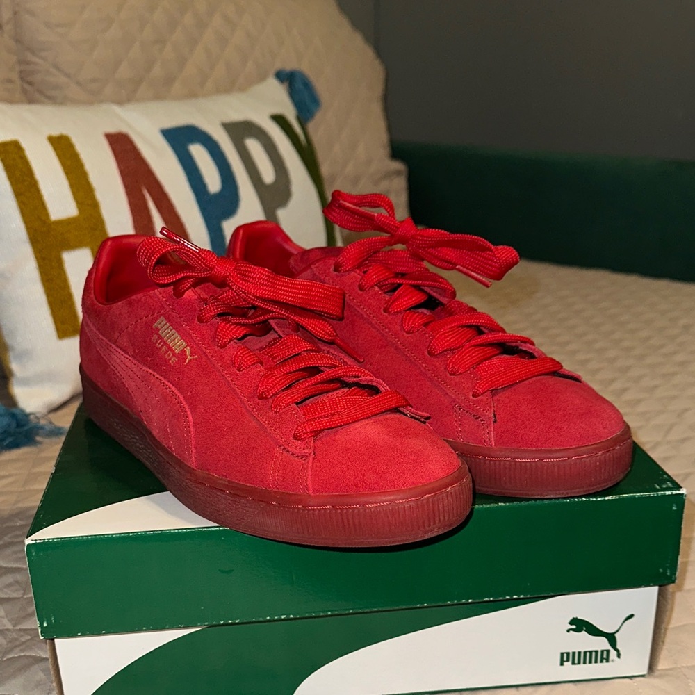 Puma Classic Red Sneakers Men 8 1/2